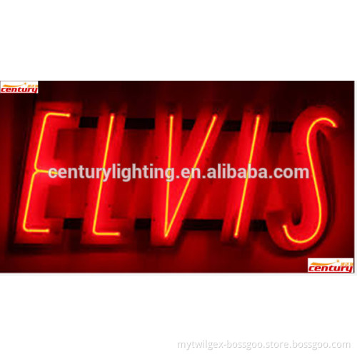 elvis neon sign